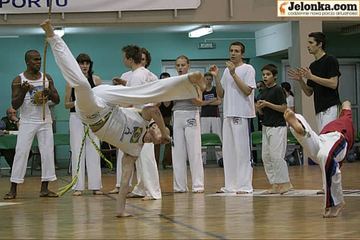 A na przerwie capoeira