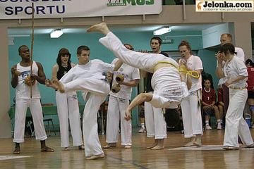 A na przerwie capoeira