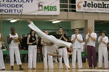 A na przerwie capoeira