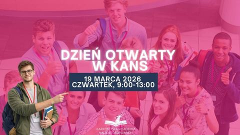 Poznaj wszystkie opcje. Dzień Otwarty KANS już JUTRO