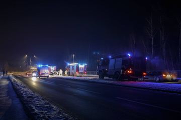 Dachowanie na obwodnicy Jeleniej Góry