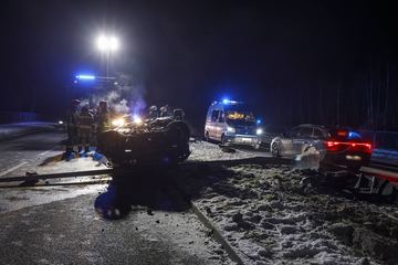 Dachowanie na obwodnicy Jeleniej Góry