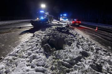 Dachowanie na obwodnicy Jeleniej Góry