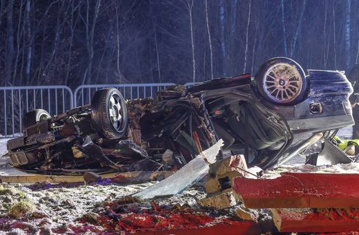 Dachowanie na obwodnicy Jeleniej Góry