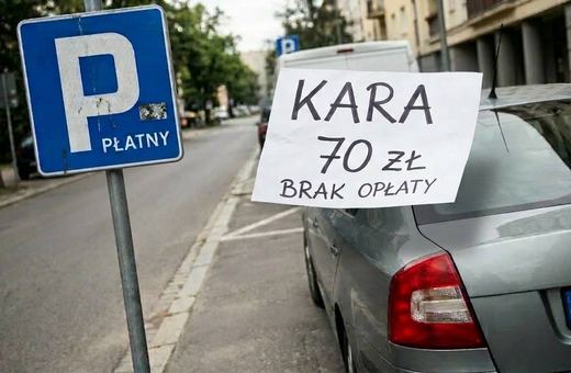 5 minut warte 70 zł. Historia z parkingu w Jeleniej Górze