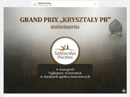 Kurort z nagrodą za social media