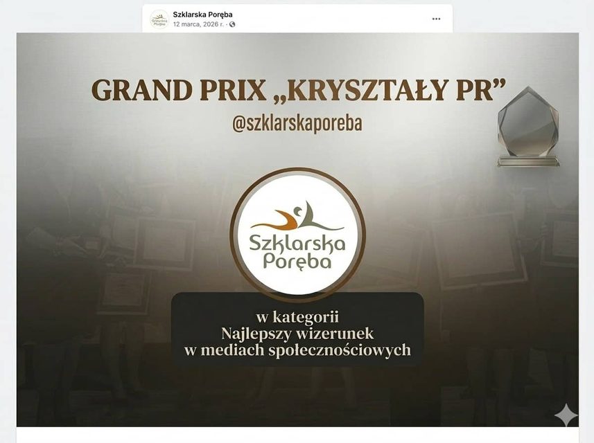 Kurort z nagrodą za social media