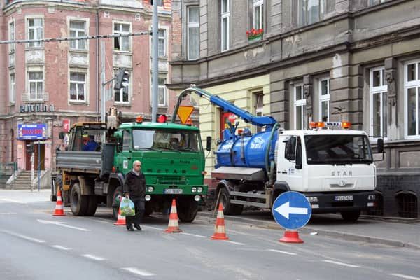 Takie sytuacje w śródmieściu nie należą do rzadkości.