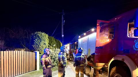 Nocny pożar, spłonęły dwie osoby!
