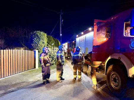 Nocny pożar, spłonęły dwie osoby!