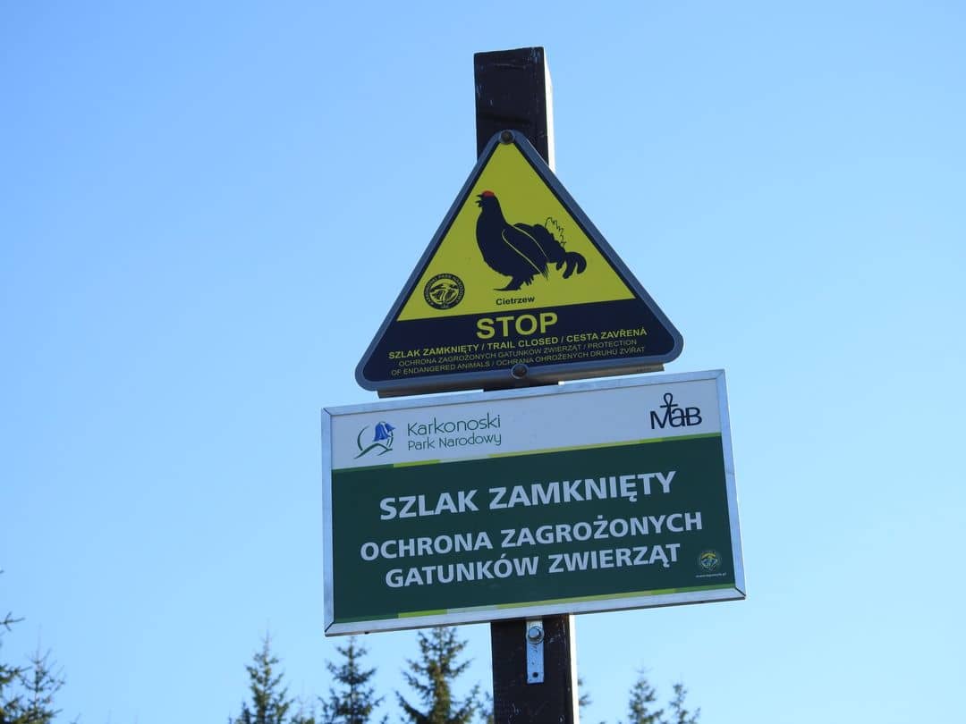 Uwaga turyści, zamykają szlaki
