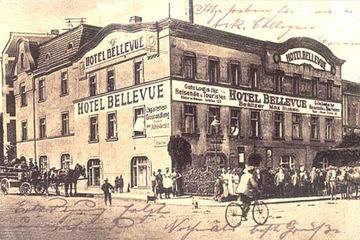 Hotel Bellevue w latach prosperity.