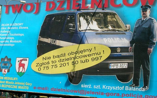 Sierżant sztabowy Krzysztof Balanda jest dzielnicowym rewiru na osiedlu Zabobrze.
