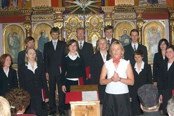 Muzycy podczas występu.
