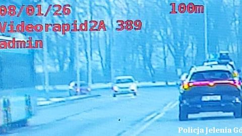 Policja zatrzymała pirata drogowego