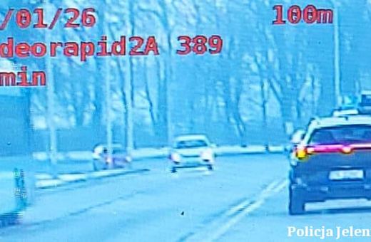 Policja zatrzymała pirata drogowego