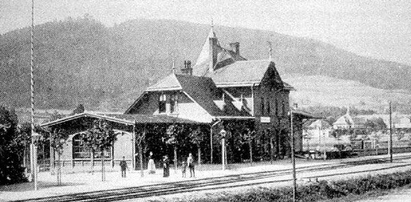 Dworzec w Sobieszowie (Hermsdorf).