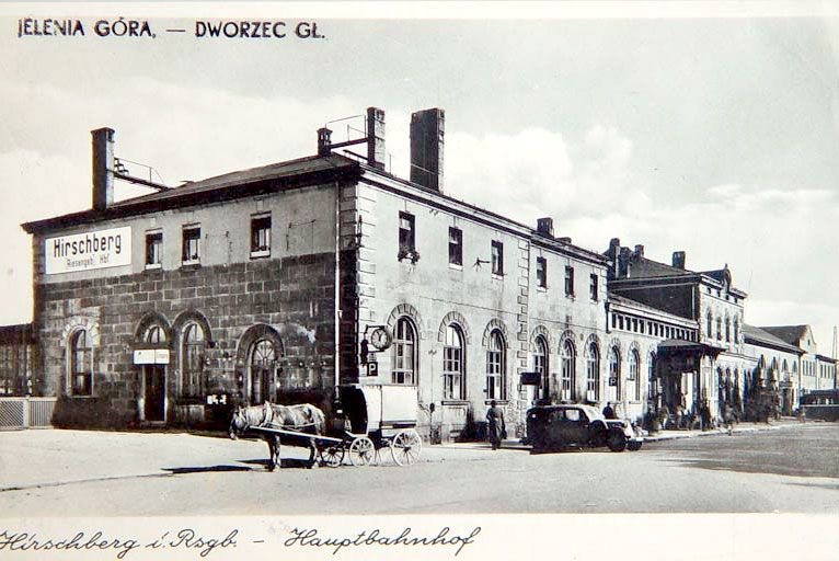 Niemiecka pocztówka przystosowana dla polskich przybyszów.