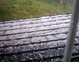 Uwaga na grad i pioruny!