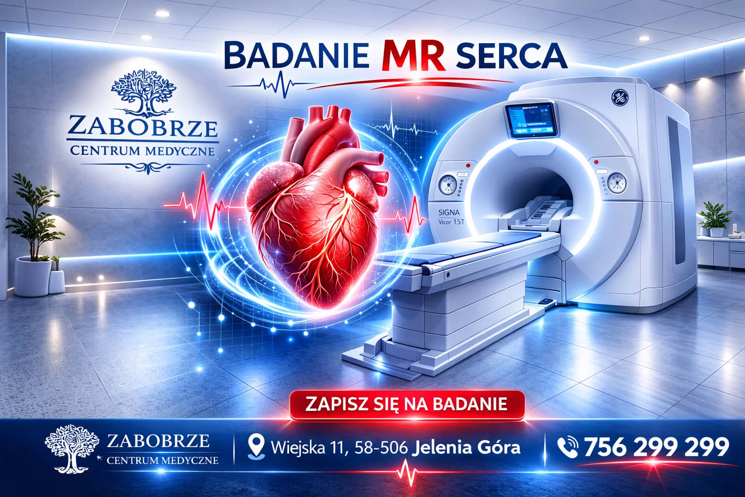 Sprawdź swoje serce w Centrum Medycznym Zabobrze