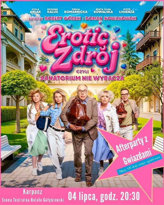 „Erotic–Zdrój” w Karpaczu – komedia, o której będzie mówić cała Polska!