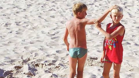 Bałtyckie plaże czekają na najmłodszych.