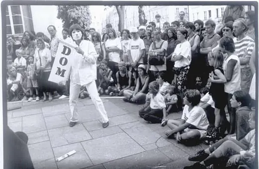Festiwal Teatrów Ulicznych z 1994 roku.