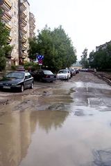 Zalało Noskowskiego
