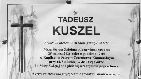 Zmarł Tadeusz Kuszel
