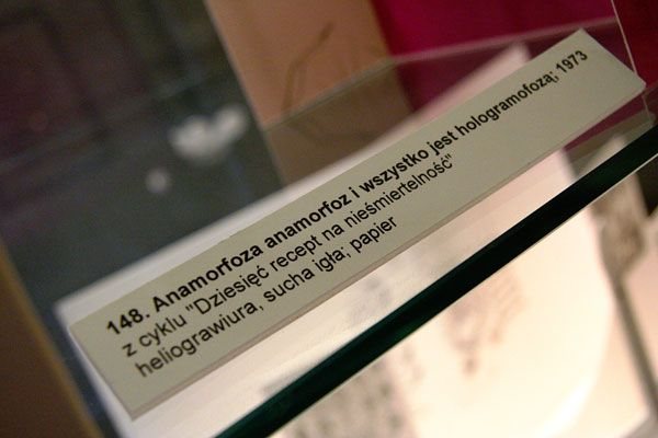 Światowy artysta w naszym muzeum