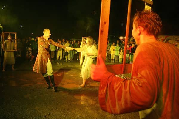Uliczny teatr nie zna granic
