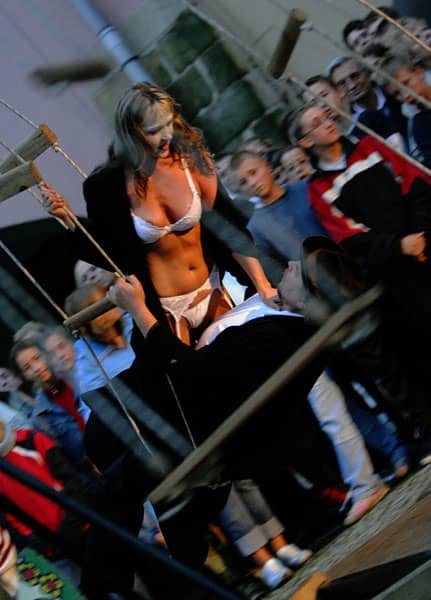 Uliczny teatr nie zna granic