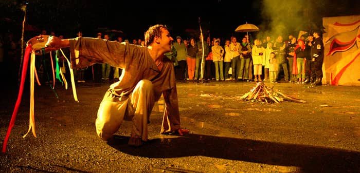 Uliczny teatr nie zna granic