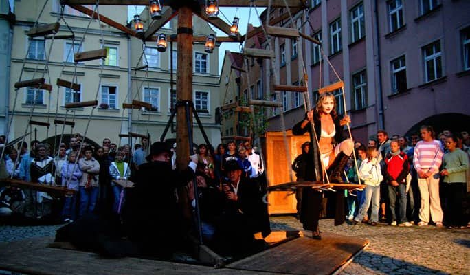 Uliczny teatr nie zna granic