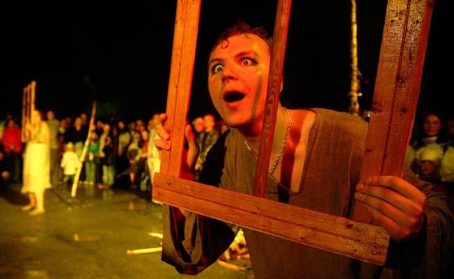 Uliczny teatr nie zna granic