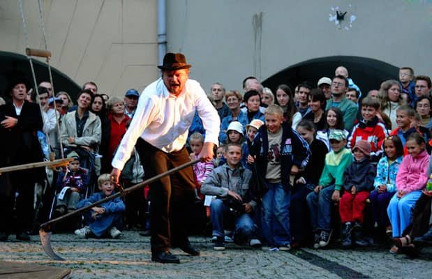 Uliczny teatr nie zna granic