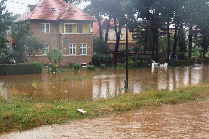 Powódź dała w kość