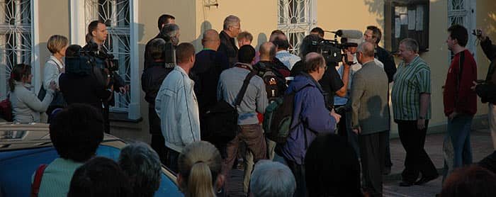 Dorn oglądał tereny po powodzi