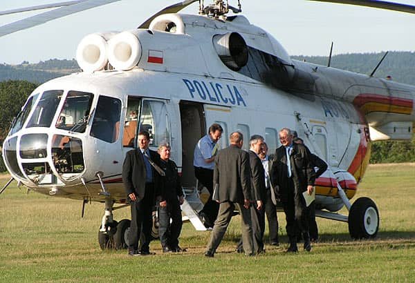 Dorn oglądał tereny po powodzi