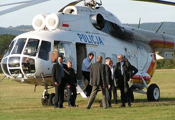 Dorn oglądał tereny po powodzi