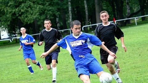 Marcin Jurkiewicz był bezdyskusyjnie najlepszym zawodnikiem Chojnika.