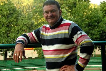 Opiekun kortów Marian Chłopeniuk