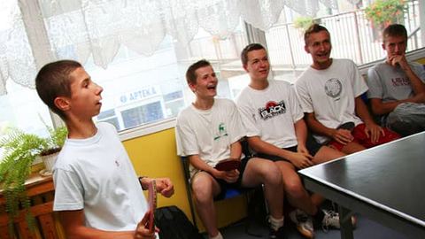 Drugi dzień turnieju tenisa stołowego