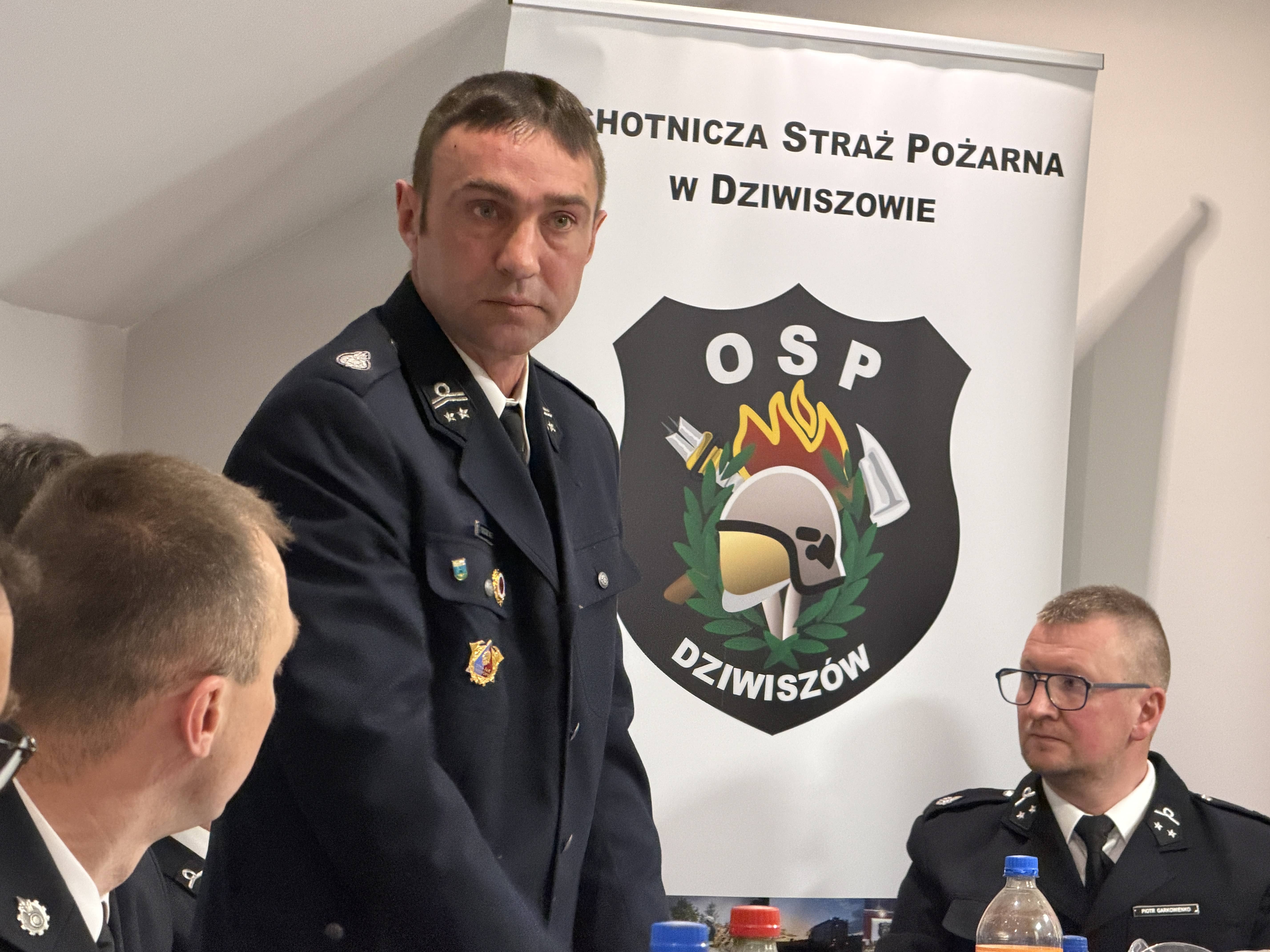 Wybrano nowy zarząd w OSP Dziwiszów