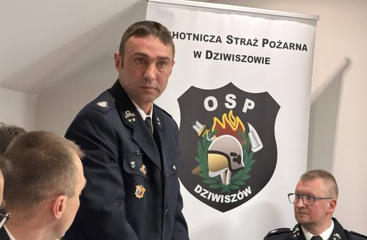 Wybrano nowy zarząd w OSP Dziwiszów