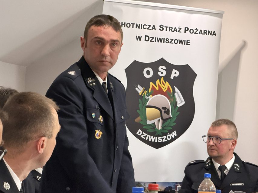Wybrano nowy zarząd w OSP Dziwiszów