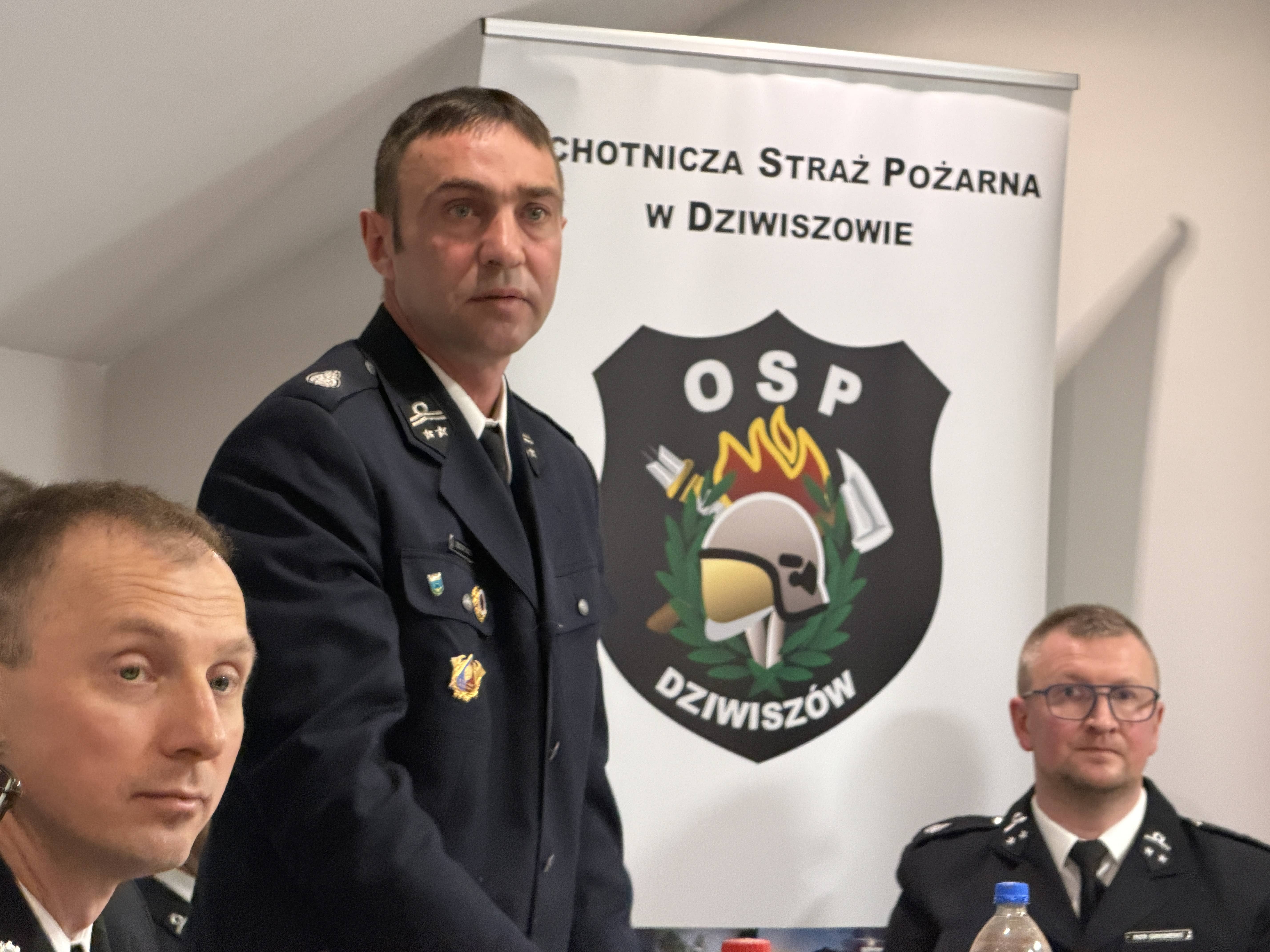 Wybrano nowy zarząd w OSP Dziwiszów