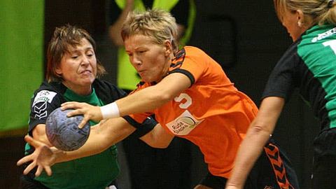Aż cztery rywalki musiały zatrzymywać dobrze dysponowaną tego dnia Martę Gęgę.