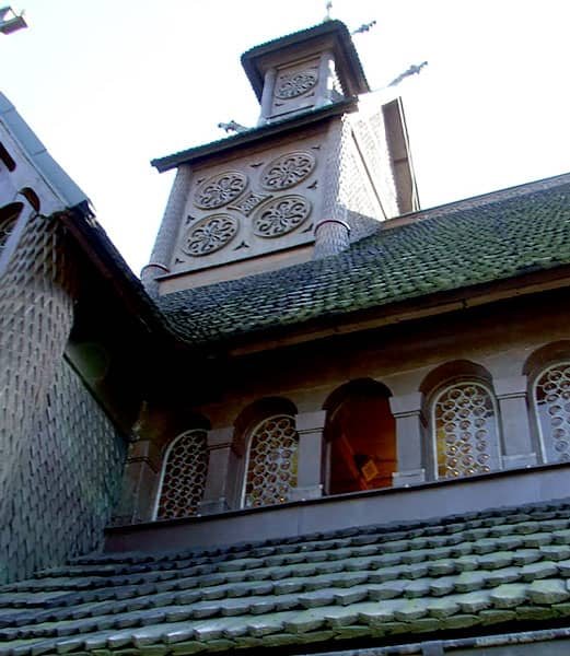 Świątynia Wang w panoramie