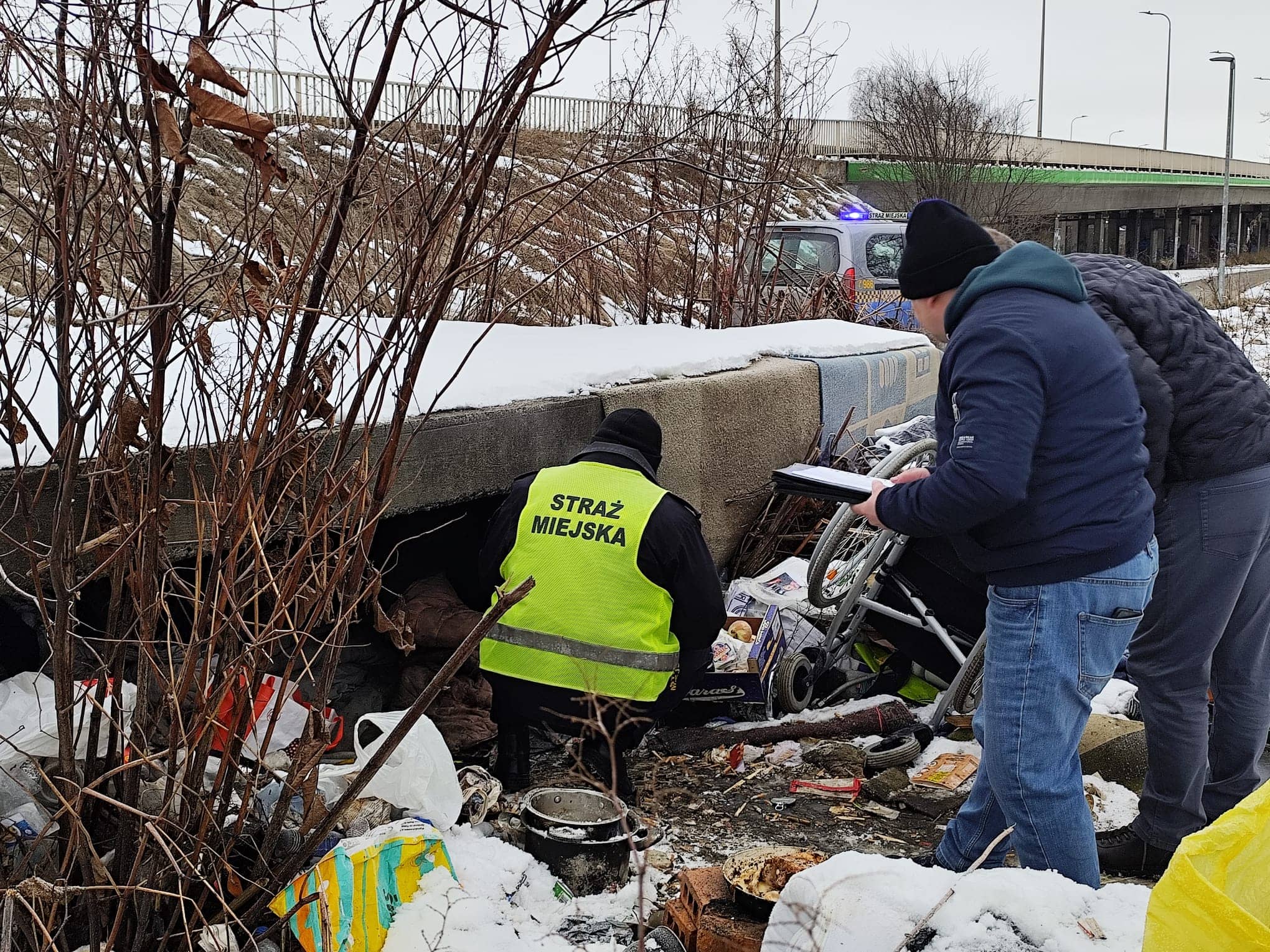 Trudna zima dla bezdomnych ale nie wszyscy chcą pomocy